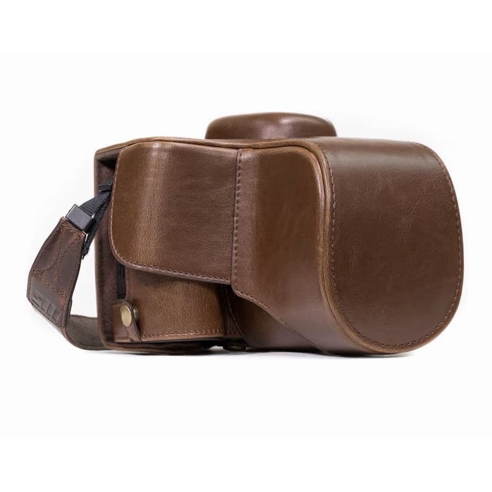 MegaGear Nikon D3500 Ever Ready‎ Leather Camera Case and Strap